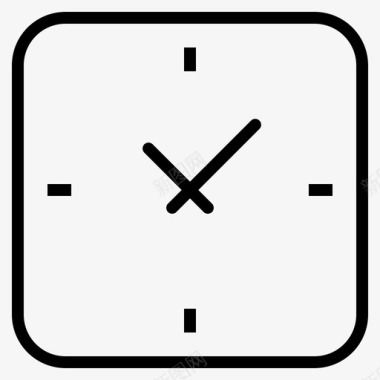 时间时钟业务日图标图标