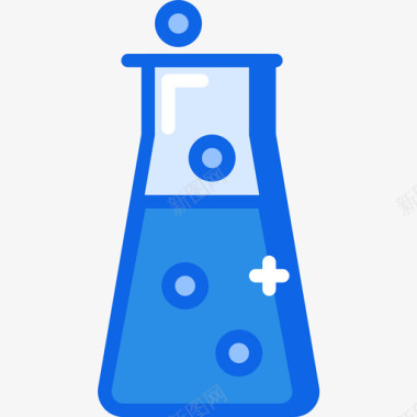 教育蓝色展架化学教育181蓝色图标图标