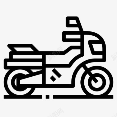 摩托车比赛体育图标图标