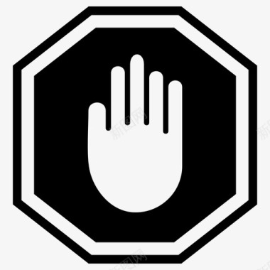 停止禁止引导图标图标