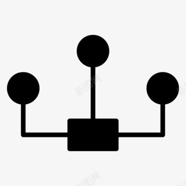 月工作工作流社区全球图标图标