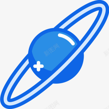 星球星球科学82蓝色图标图标