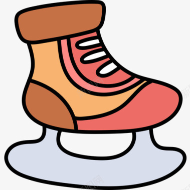溜冰鞋儿童玩具14彩色图标图标