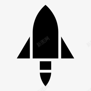 火箭航天飞机交通工具图标图标