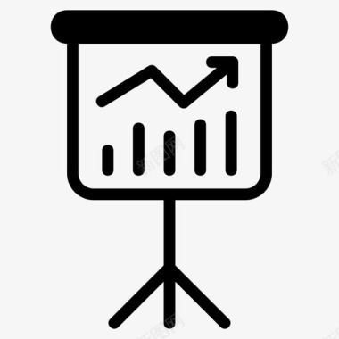 企业团队管理演示董事会图表图标图标