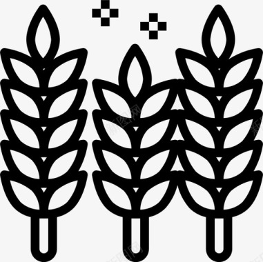 农民小麦农民2直系图标图标