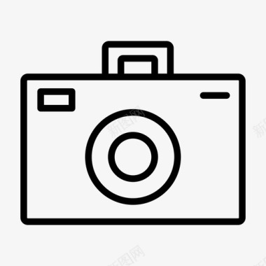 照相机拍摄照片数码相机图标图标