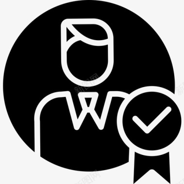 5s管理商人商务和管理5扎实图标图标