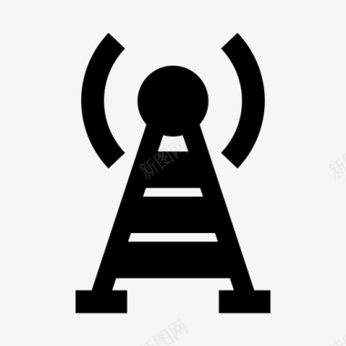 WiFi无线WiFi网络信号连接热图标图标