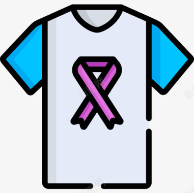 世界读书日衬衫世界癌症意识日10直线颜色图标图标