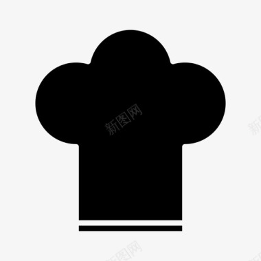 帽子厨师厨师帽厨师图标图标