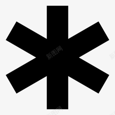 十字架医学符号十字架急救图标图标
