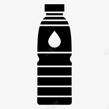 瓶装水饮料食品图标图标