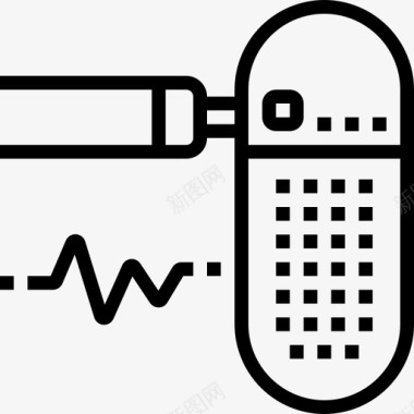 带线的麦克风麦克风电影工业6概述图标图标