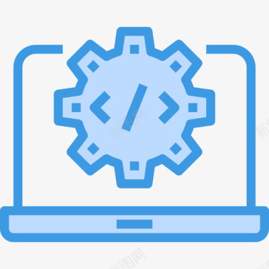 页面编辑编辑编程43蓝色图标图标
