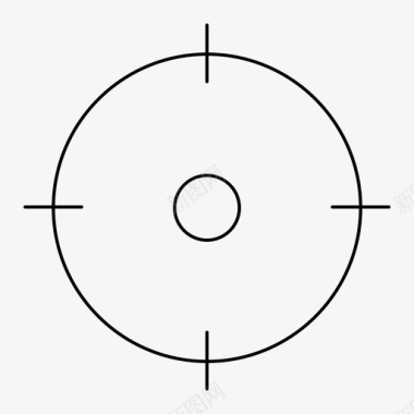 弓箭手目标基本ui元素图标图标