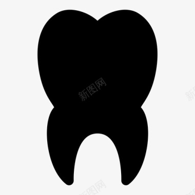 口腔诊疗口腔医生龋齿牙齿图标图标
