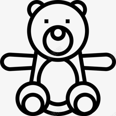 泰迪泰迪熊23家直系图标图标