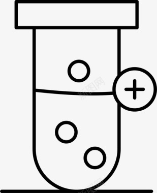 试管试管医用加图标图标