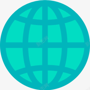 全世界基本5扁平图标图标