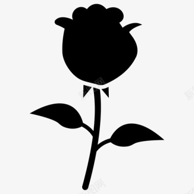 玫瑰花花瓣图标图标