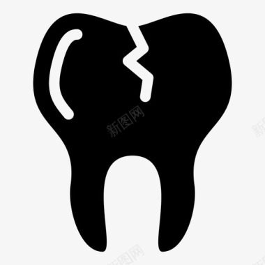 裂牙牙牙医图标图标