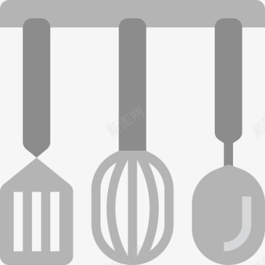 厨房用具厨房用具厨房和炊具3扁平图标图标