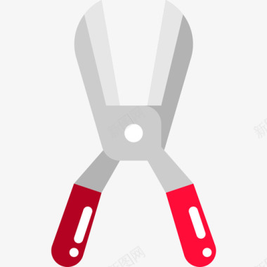 剪刀园艺工具10平头图标图标