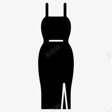 服装衣服连衣裙图标图标