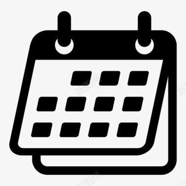 事件时间轴日历每日事件图标图标