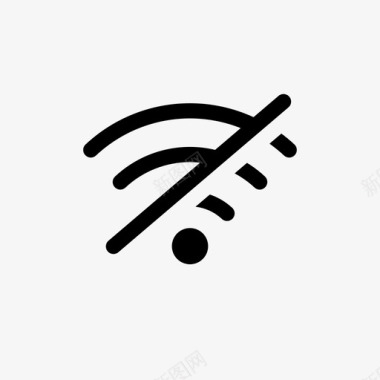 应用市场没有wifi断开连接没有连接图标图标