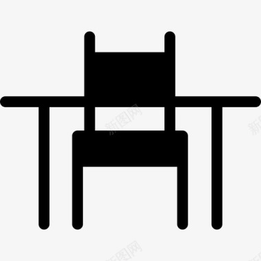 桌椅餐厅房间图标图标