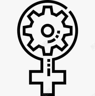 职业女性女权主义8直系图标图标