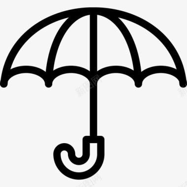 雨伞图案图标图标