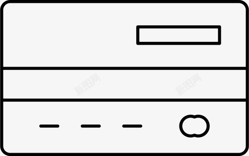 左手拿卡信用卡atm卡银行图标图标