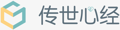 传世心经logo字体图标