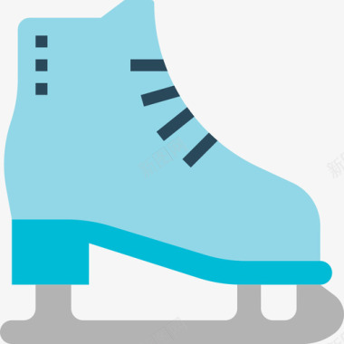 滑冰鞋冬季58平底鞋图标图标