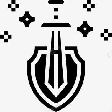 斗篷骑士骑士游戏元素9雕文图标图标