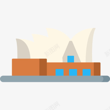 剧院澳大利亚悉尼歌剧院9楼图标图标
