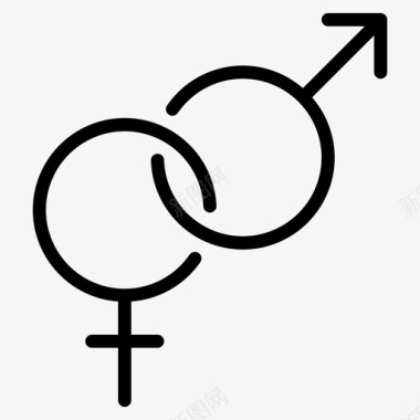 性别女性健康图标图标