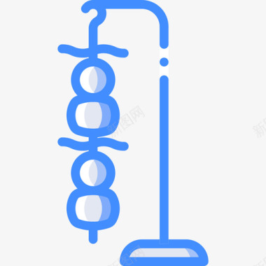 矢量H5Chapter烧烤5蓝色图标图标