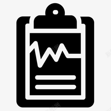 TAXI标志免扣PNG图心电图报告诊断文件图标图标