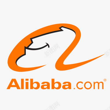 简约素材alibaba.com-logo-por图标