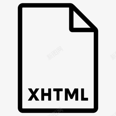 RAW文件格式xhtml格式文件文件格式图标图标