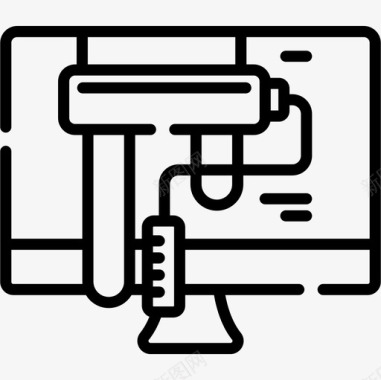 网页模块设计重新网页79线性图标图标