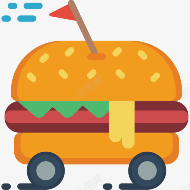 食物车送食物28平的图标图标