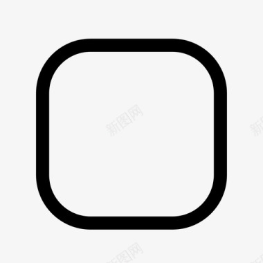 圆形方形简单形状图标图标