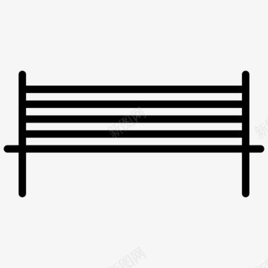 椅子长凳座椅图标图标