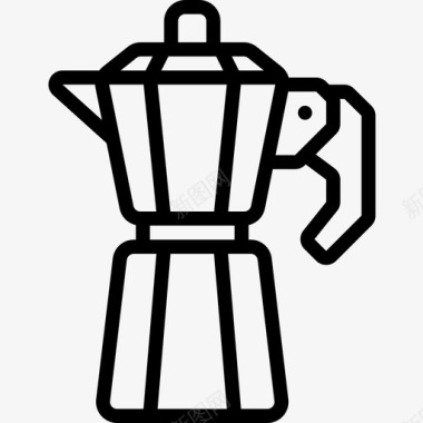 摩卡壶咖啡店业务3概述图标图标