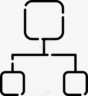 供货流程图网络通信流程图图标图标